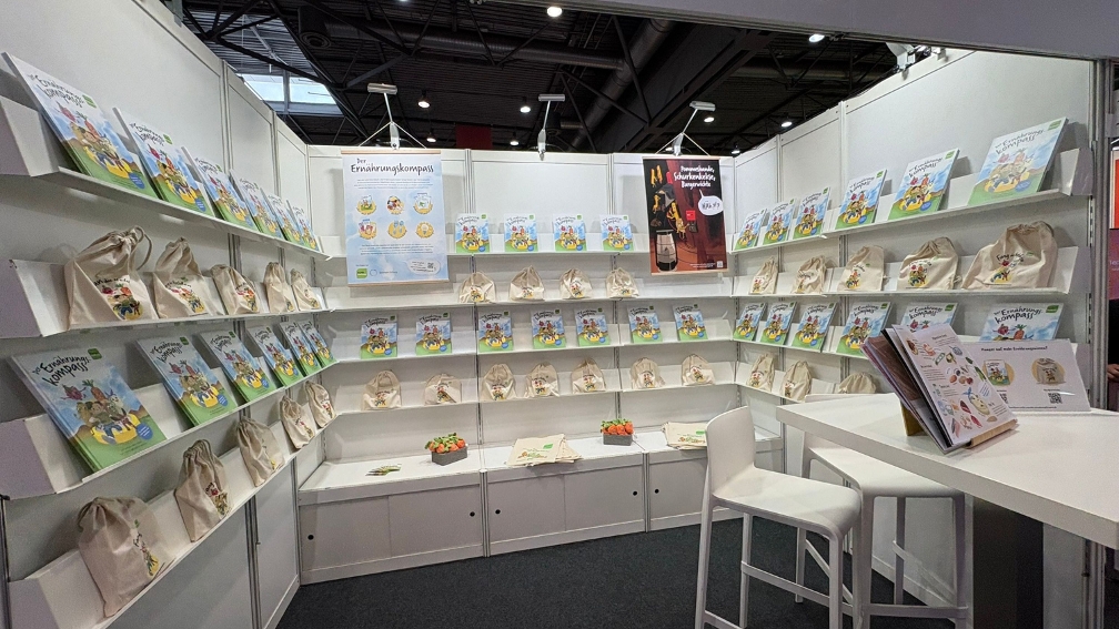 Stand der BayWa Stiftung auf der Leipziger Buchmesse